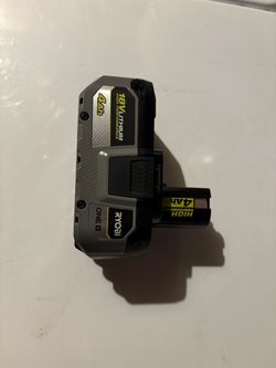 RYOBI high performance 18v batteries
