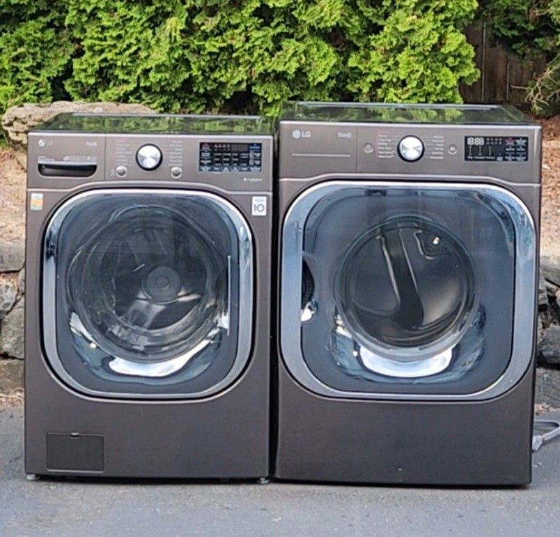 LG THINQ Washer And Dryer ELECTRIC