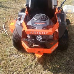 Ariens Zero Turn Riding Lawn Mower 52 Deck With Trailer
