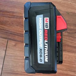 M18 Milwaukee Battery 6.0Ah