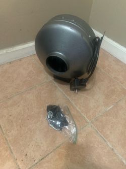 4 inch inline fan with filter and tub