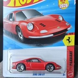 Hot Wheels Dino 206 GT.