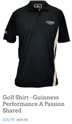 Golf Shirt - Guinness Performance A Passion Shared
