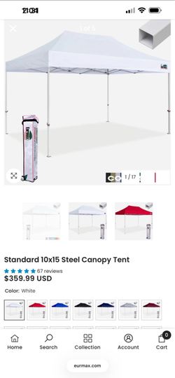 White Canopy Tent (10x15)