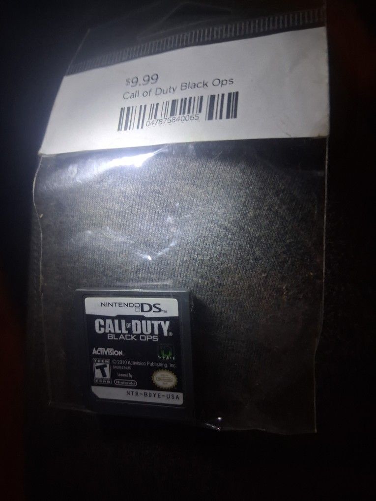 Nintendo DS Game- Call Of Duty
