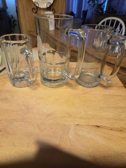 Glass Beer Mugs