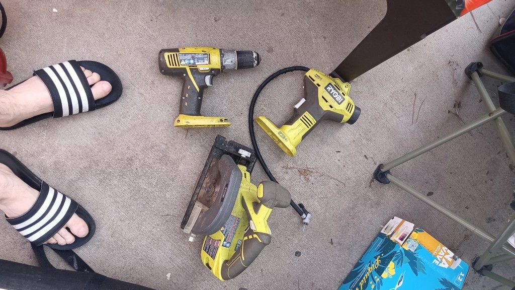 Ryobi 18v Tools