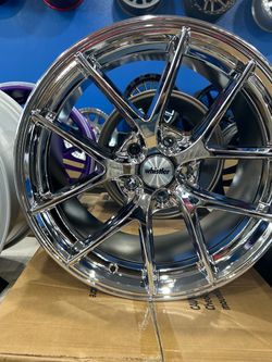 18x9 WHISTLER S5 CHROME 5x114.3 35 OFFSET