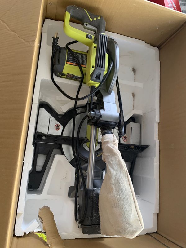 RYOBI 15 Amp 10 in. Sliding Compound Miter Saw for Sale in ...