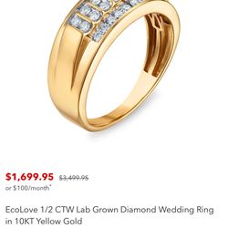 Gold And Diamond Ring