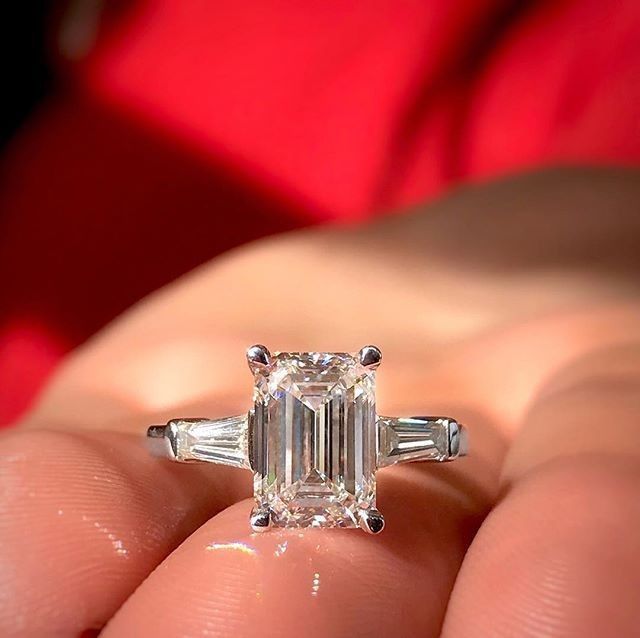 "Wedding/Engagement Pure Gemstone Dainty Silver Ring for Women, VIP468