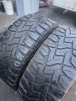 Only 2 used tires  Lt37x12.50r20 Toyo Rt open country $180.00