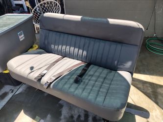 Aftermarket Vinyl Bench Seat with Seat Belts
