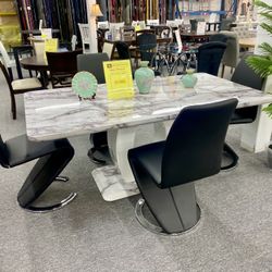 5pc Dinning Table Set $1,199