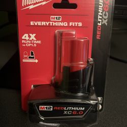 New Milwaukee 6.0 M12 Battery/batteries