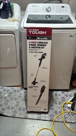 Cordless String Trimmer & Sweeper Kit