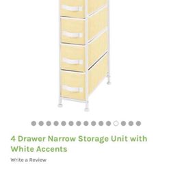4 Drawer Storage Organizer 