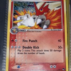 Blaziken Pokémon Card