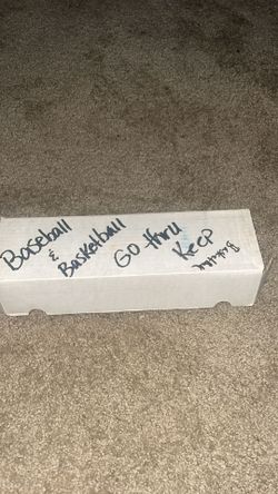 800+ Vintage Baseball And Basketball Lot (1980s-90s)