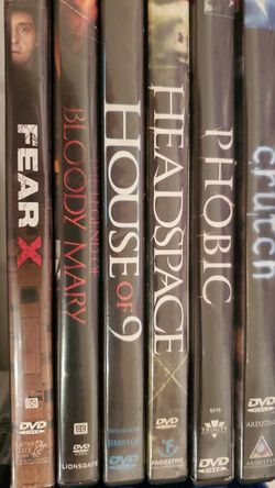 Lot of horror DVDs