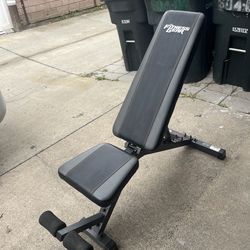 Bench press for weights