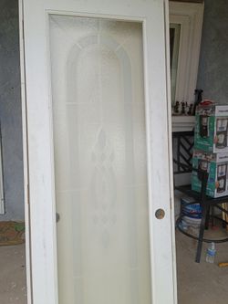 28x80 Pantry Door Swing Out To The Left, Need New Paint,Come Just Primer