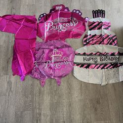 Princess Foil Balloons 