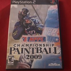 NPPL Championship Paintball 2009 - Playstation 2 PS2 - Complete