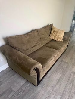 Beautiful beige colored sofa
