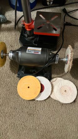 6 inch double sided buffer
