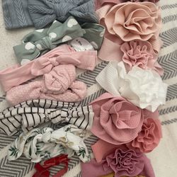 15 Baby Girl Headbands 