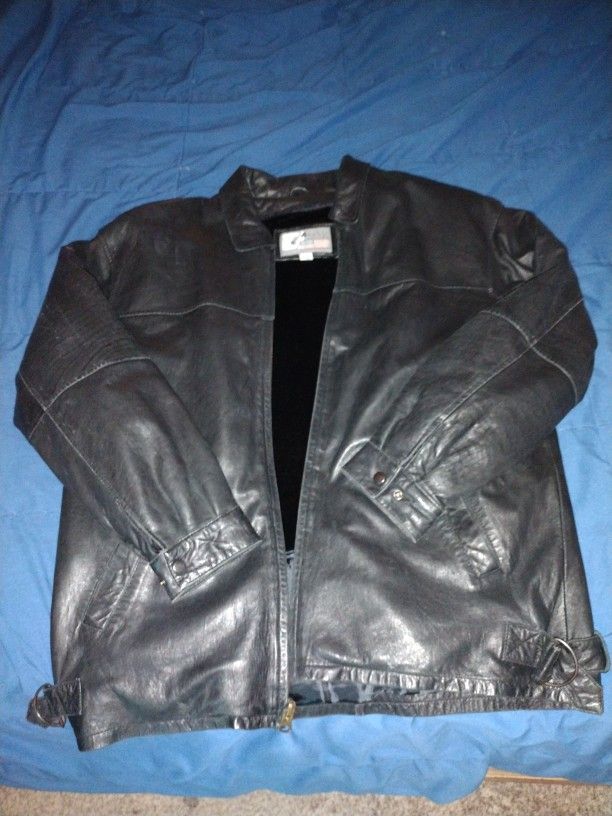 Black Leather Jacket 