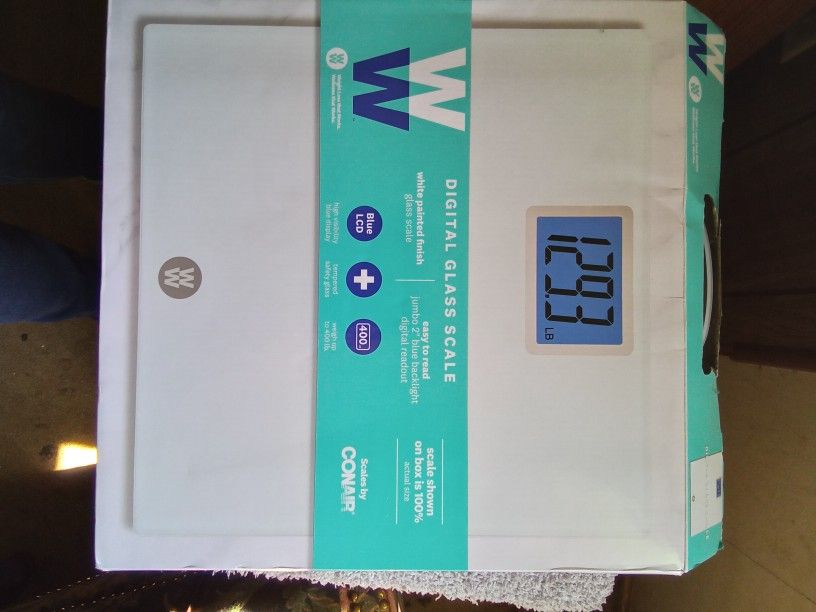 Weight Watchers Conair Digital Glass Scale