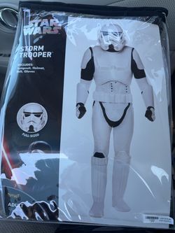 Storm trooper costume