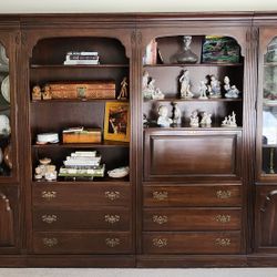 Ethan Allen Bookcases and Desk