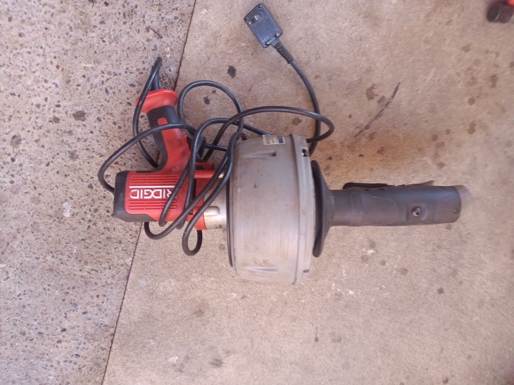 Corded Rigid Power Snake