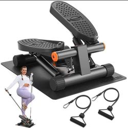 FLYBIRD Stepper with Handlebar, Stair Stepper for Exercises for Leg Workout, 330LB Weight Capacity,