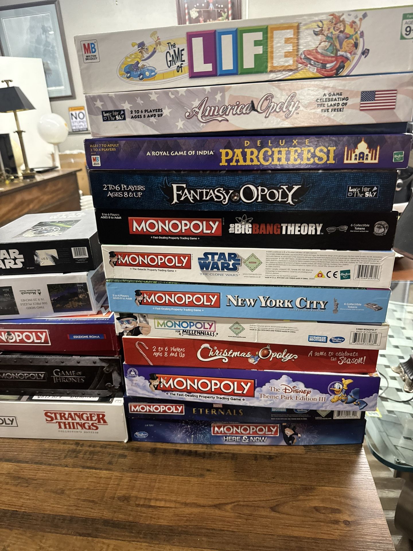 Assorted Board Games - Excellent Condition