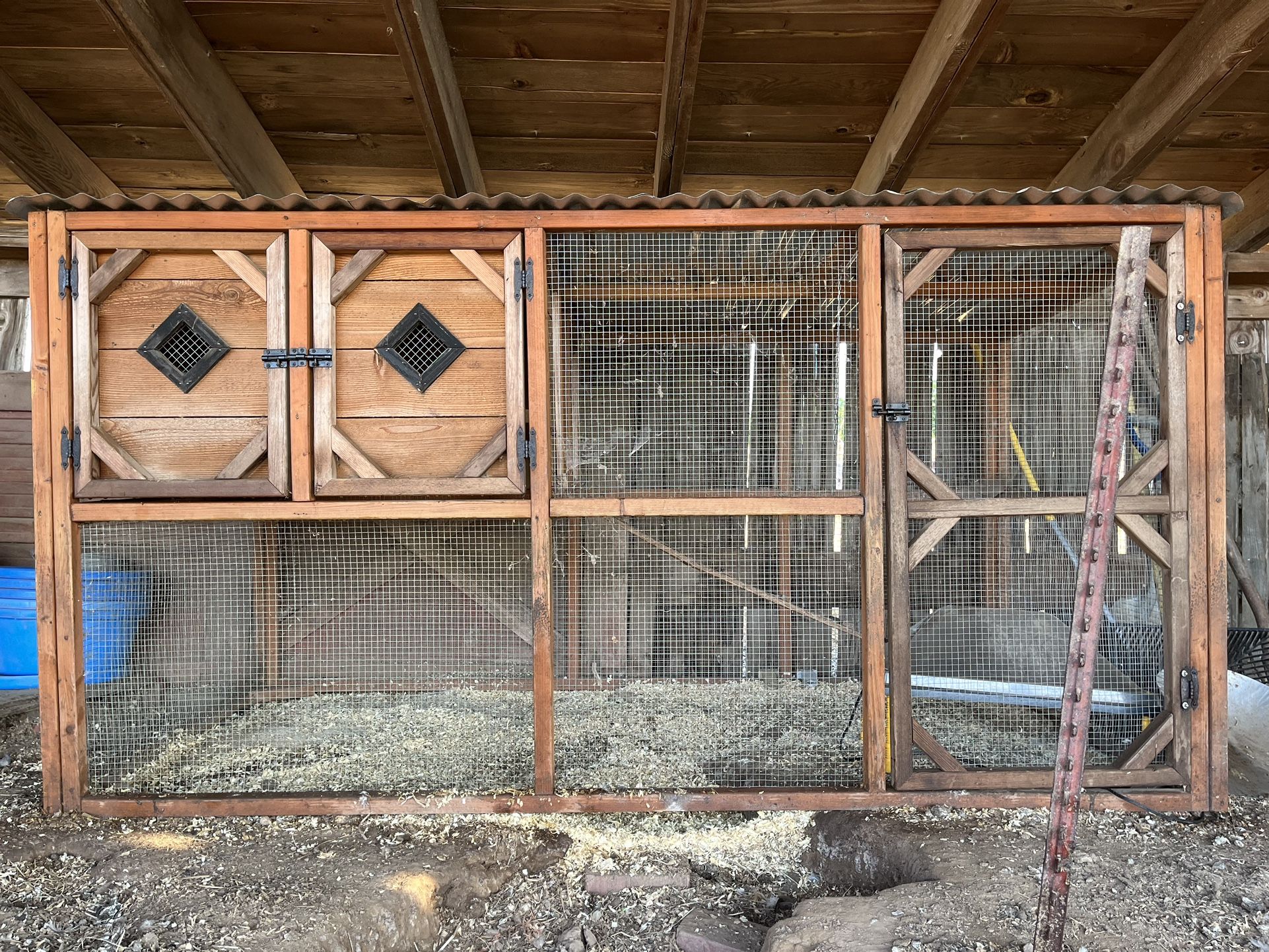 Large chicken coop