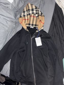 Burberry Zip Up Sweatshirt 