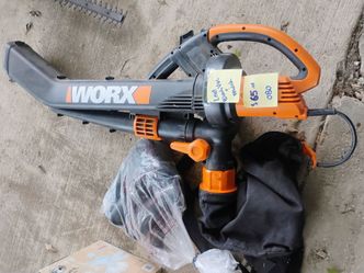 WORX Blower, vac and mulch OBO