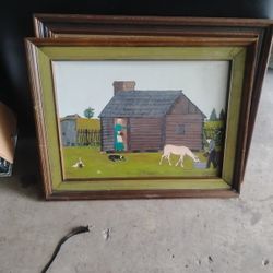 Original Essie Byrd Painting Signed And Dated 1972