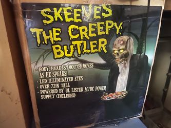 Halloween deco Creepy Butler