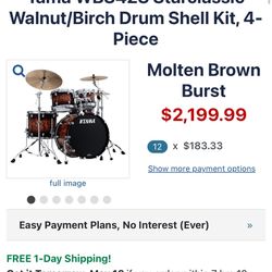 tama drum kit 