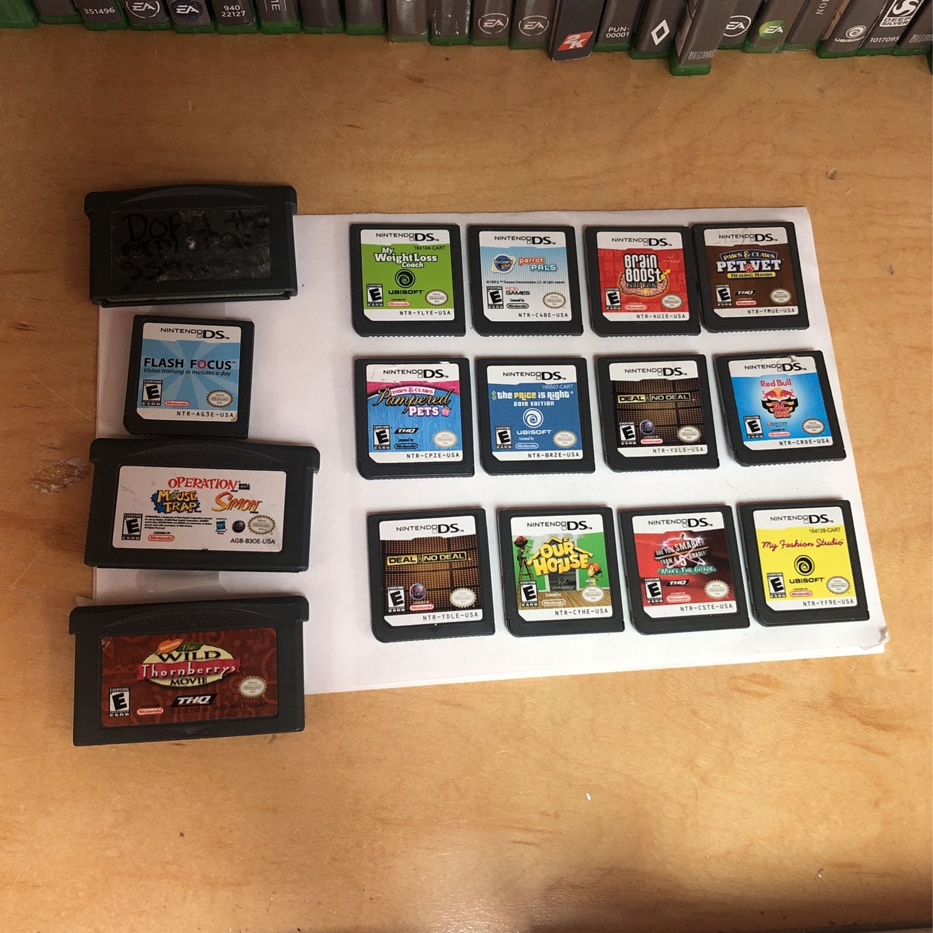 Game boy Advance/ Nintendo DS GAMES