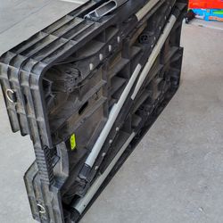 Foldable work table