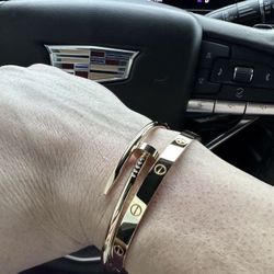 Cartier love bracelet, yellow gold