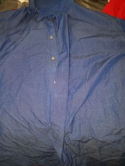 Dark blue van Heusin long sleeve shirt