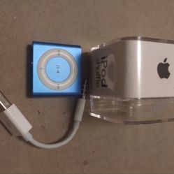 Apple iPod Shuffle 4th Gen 2GB With Charging Cable And 30 Per Loaded Songs