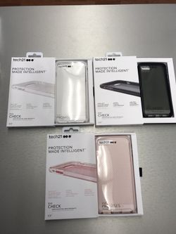 Iphone 7 and 7 plus tech21 cases